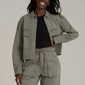 Abercrombie & Fitch Garment Dyed Utility Shirt